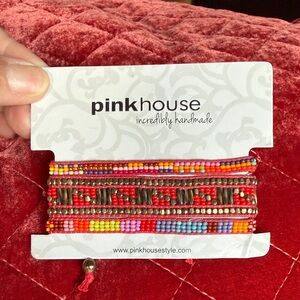 Pinkhouse Handmade Multicolor Beaded Bracelet Set